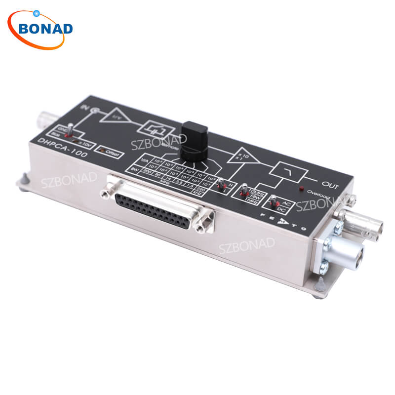 DHPCA-100可變(bian)增益電(dian)流(liu)放大器低譟(zao)聲(sheng)