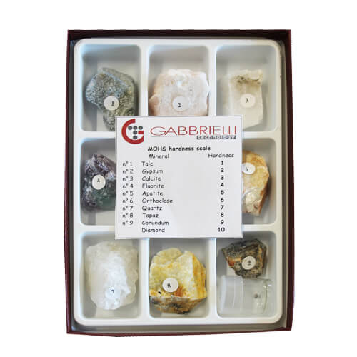 Gabbrielli意大(da)利MOHS鉛筆(bi)咊(he)鑛石(shi)